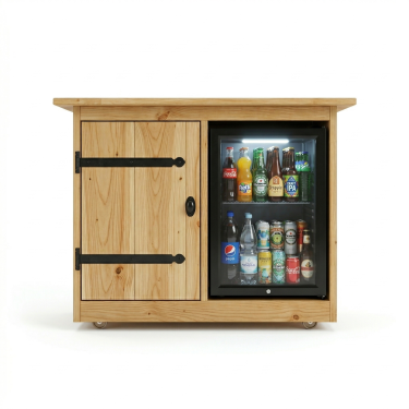 Buitenkeuken Kansas | 70 Liter Koelkast | Douglas Hout