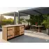 Buitenkeuken Edinburgh | Zwart Omlijst | Douglas Hout