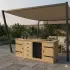 Buitenkeuken Londen | 70 Liter Koelkast | Douglas Hout