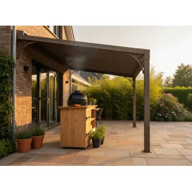 Buitenkeuken Athene | Kamado 18 inch |  Douglas Hout
