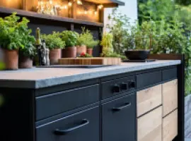 Buitenkeuken van staal: inspiratie (+alternatieven)